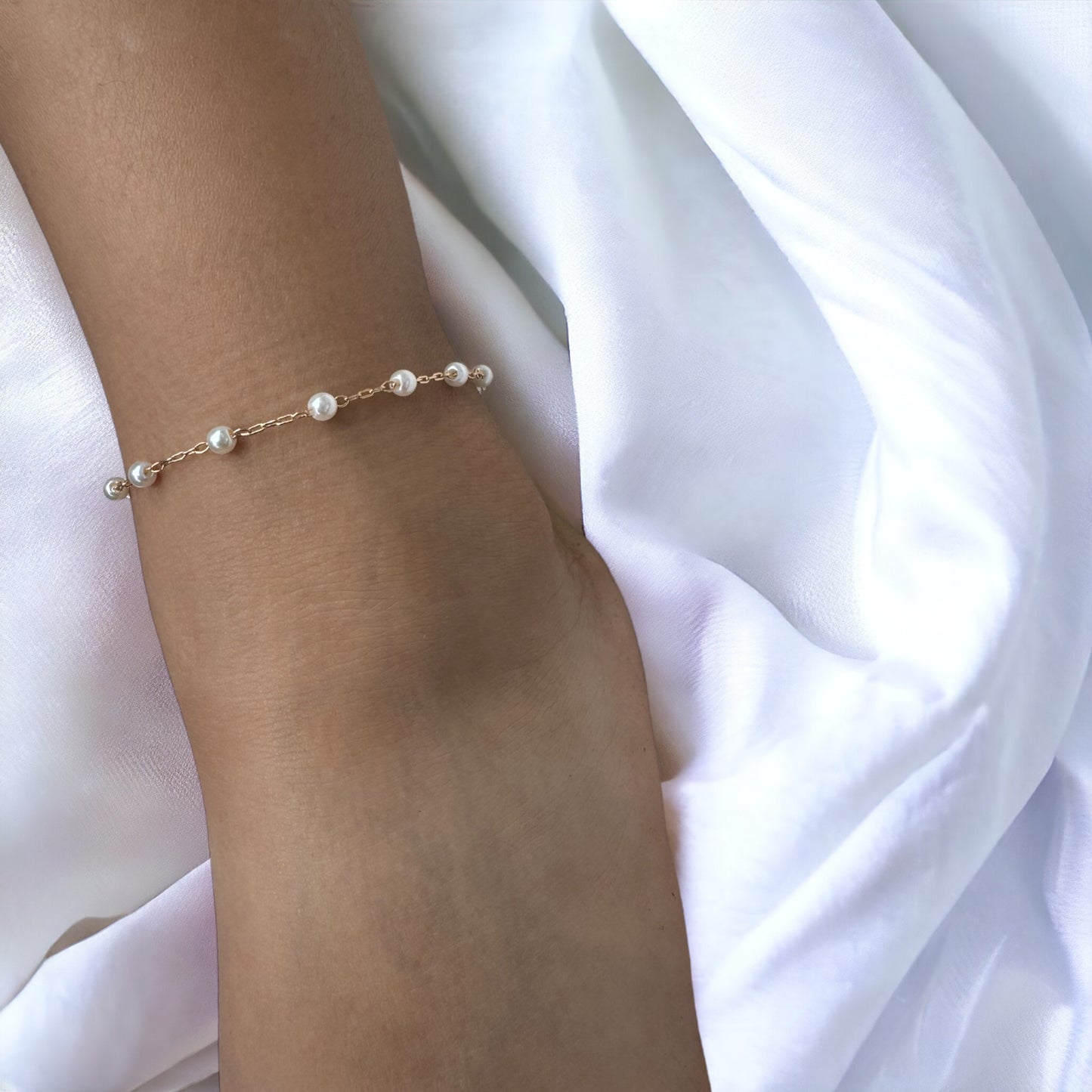 Pearl Bead Anklet